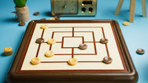  Nine Men Morris Board Game Challenge