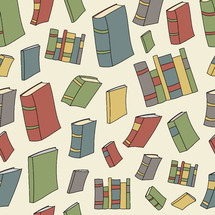 Books pattern 