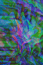 abstract leaves background 