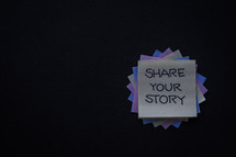 share your story 
