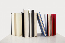 row of books 