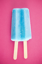 blue popsicle 