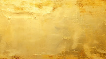 Gold leaf foil texture background. 