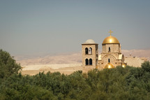 Greek Orthodox Church of John the Baptist near the baptism site in Jordan