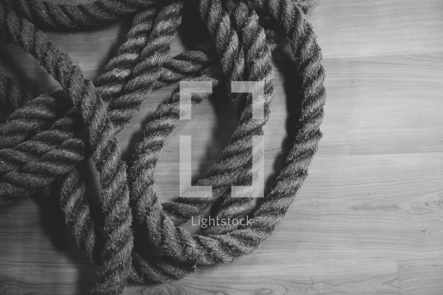 rope in a gym