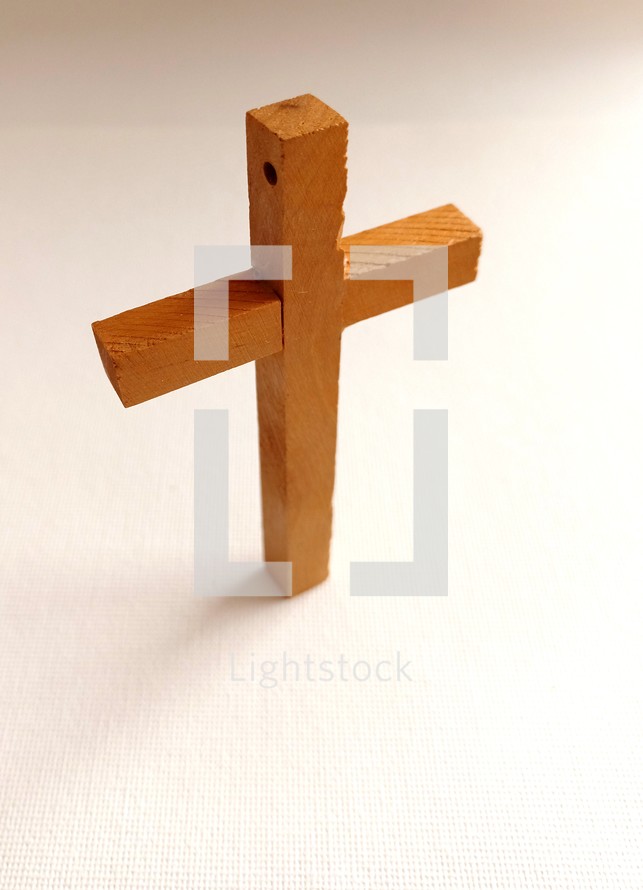 cross on a canvas background 