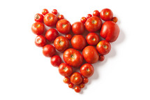 heart out of tomato