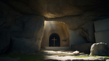 Cross in a Cave