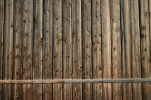 A wooden fence