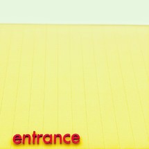 Entrance store sign