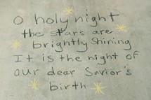 O holy night the stars are brightly shining it is the night of our dear savior's birth 