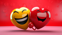 3 D Love Emoji