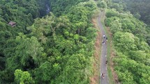 Aerial Campuhan Ridge Walk Ubud Bali - Lush, scenic known for its hiking trails and sweeping hilltop views