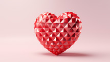 3 D Heart Emoji