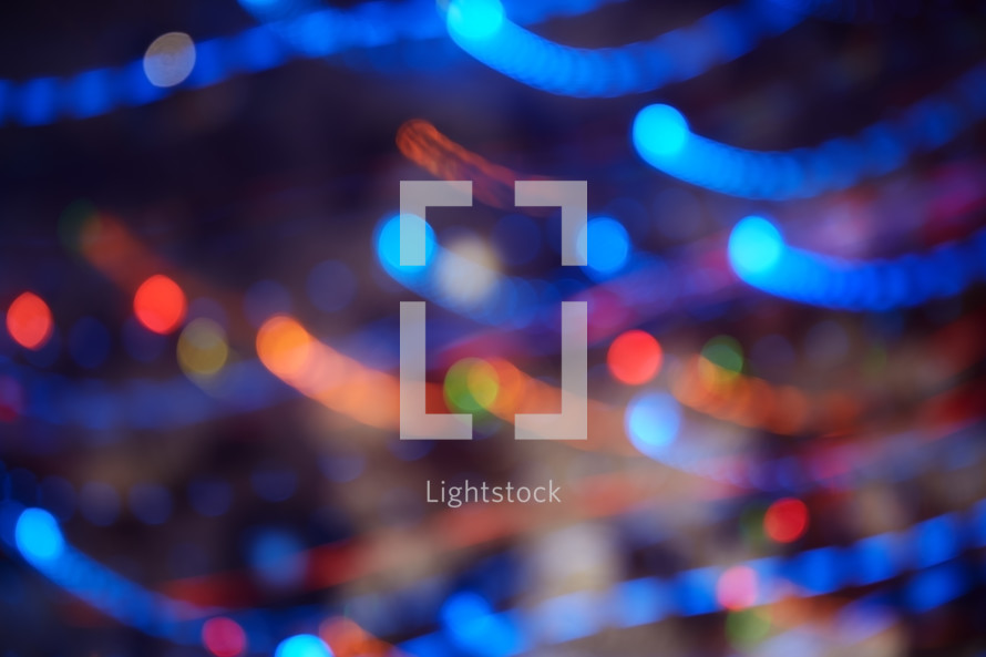 abstract bokeh lights background 