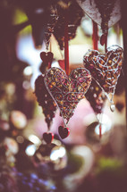 heart shaped potpourri ornaments 
