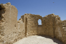 ruins at an historic site 