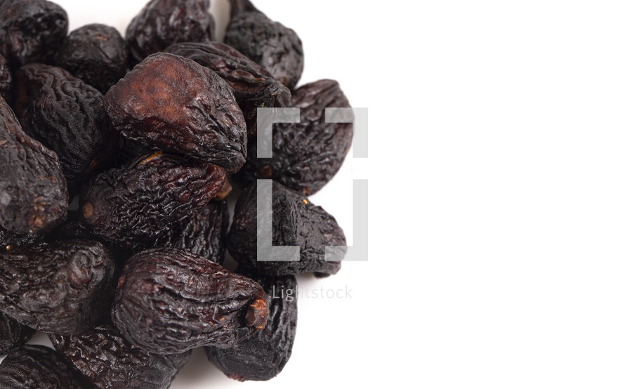 figs on a white background 