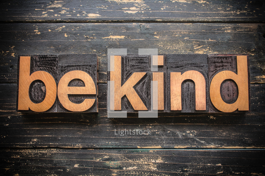 be kind 