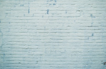 blue brick wall background 