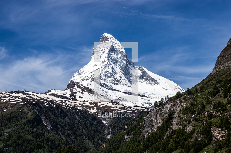 Matterhorn.   Zermatt, Switzerland