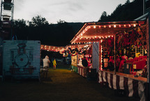 booths at a fair 