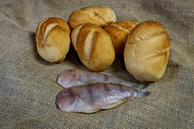 loaves of bread and fish