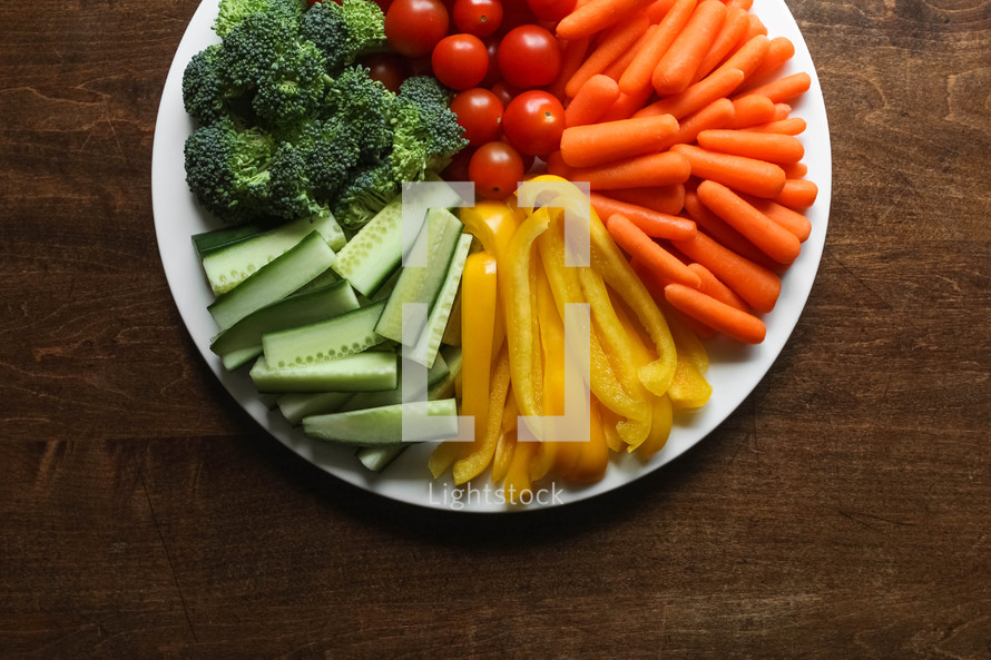 cut veggies 
