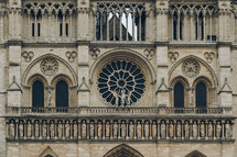 Notre Dame exterior wall 