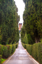 path to a castle 