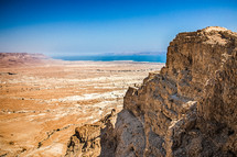 desert and sea in the holy land 