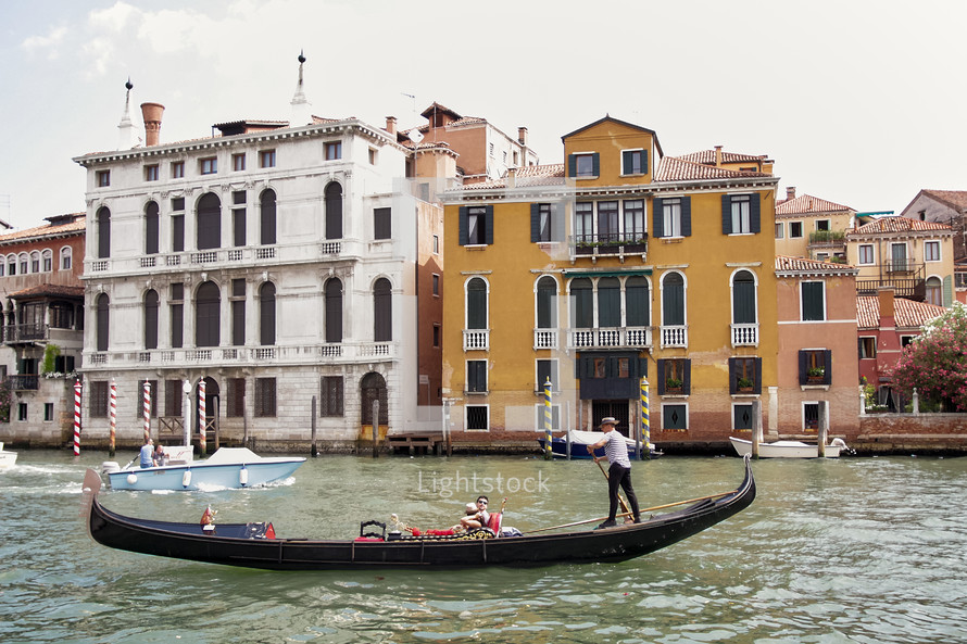 gondola ride in Venice 