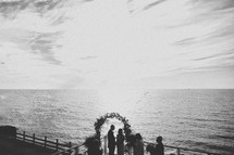 seaside wedding 