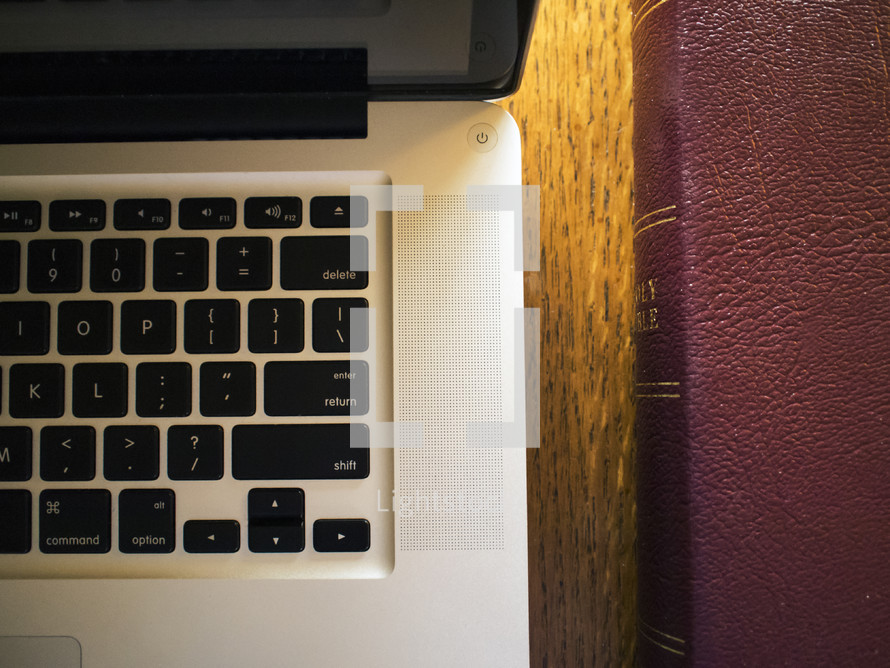 keys on a laptop computer 