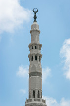 tower of a mosque 
