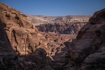 desert cliffs and landscape 