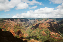 landscape of Waimea Canyon, Hawaii