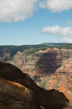 landscape of Waimea Canyon, Hawaii