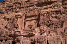 Petra cliffs 