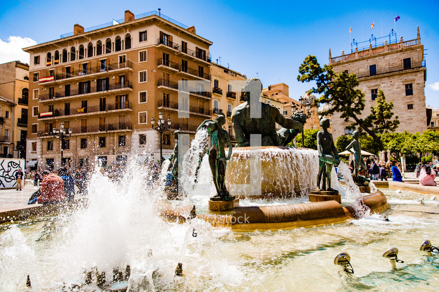 fountain in Spain 
