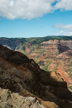 landscape of Waimea Canyon, Hawaii