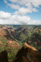 landscape of Waimea Canyon, Hawaii