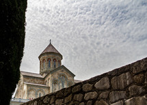The Monastery of St. Nino at Bodbe is a Georgian Orthodox church