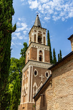The Monastery of St. Nino at Bodbe is a Georgian Orthodox church and other sacred buildings near Sighnaghi, Kakheti, Georgia.