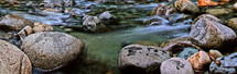 rocks in a stream 