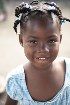 a child in the Dominican Republic