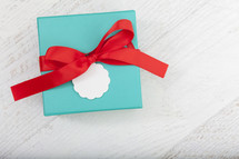 Gift with Blank Tag