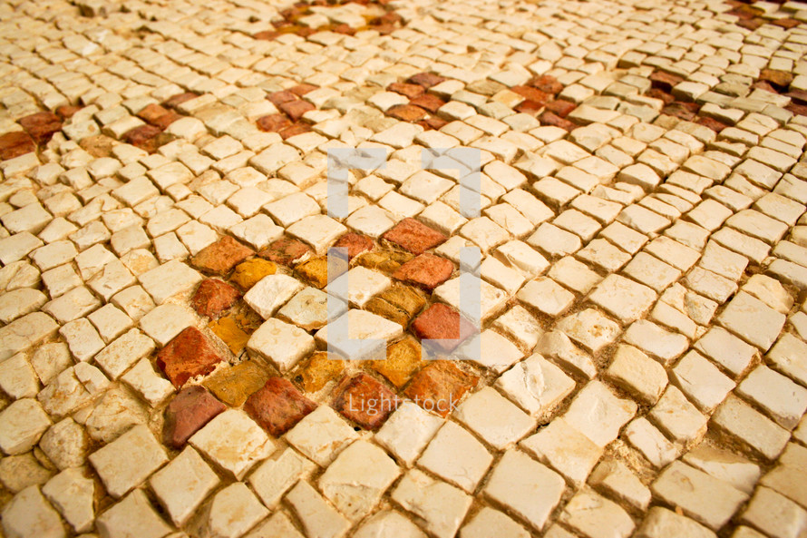 tile mosaic floor 