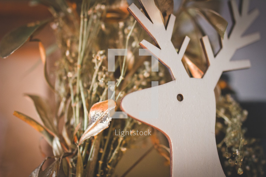 reindeer Christmas decoration 