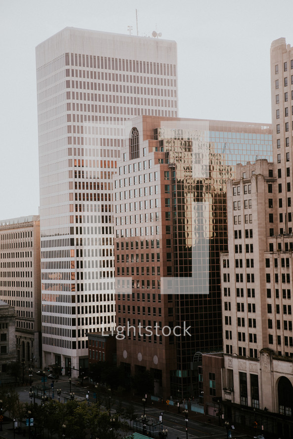 city high rise buildings 